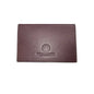 Wallet/ RFID Credit Card Holder in Chocolate Leather