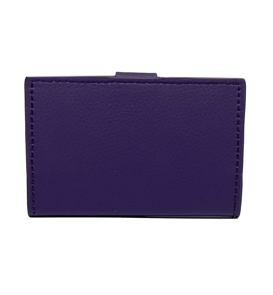 Eggplant Gia Mini Wallet